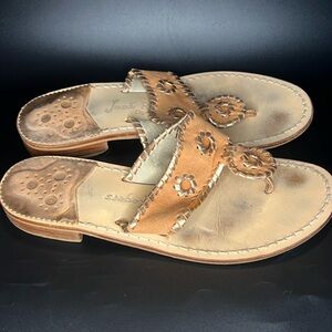 Copper Jack Rogers sandal